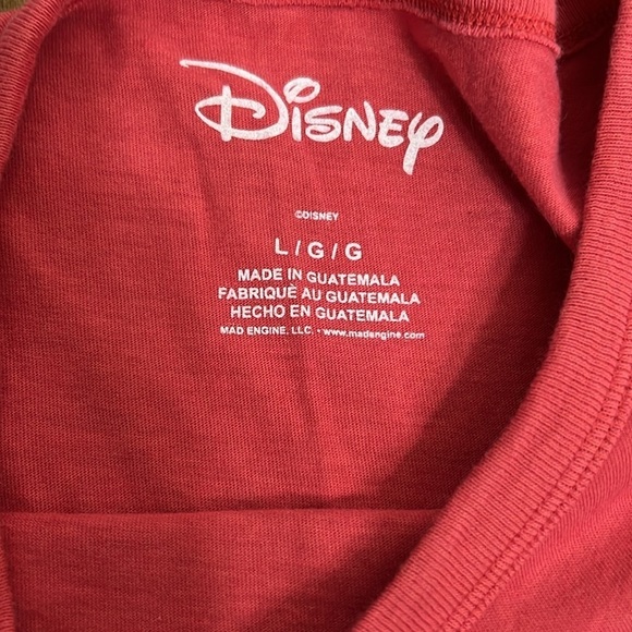 Disney Mickey American Eagle Outfitters USA red white blue great graphics sz L - Picture 8 of 9